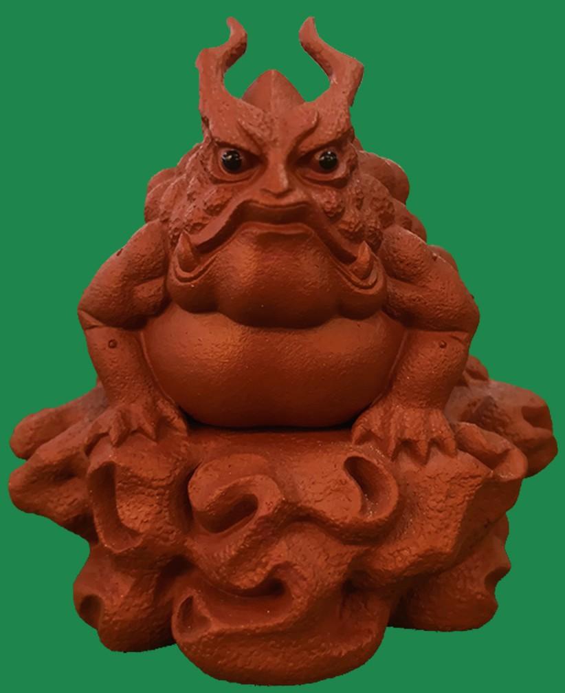 茶宠(双面兽伏假山)