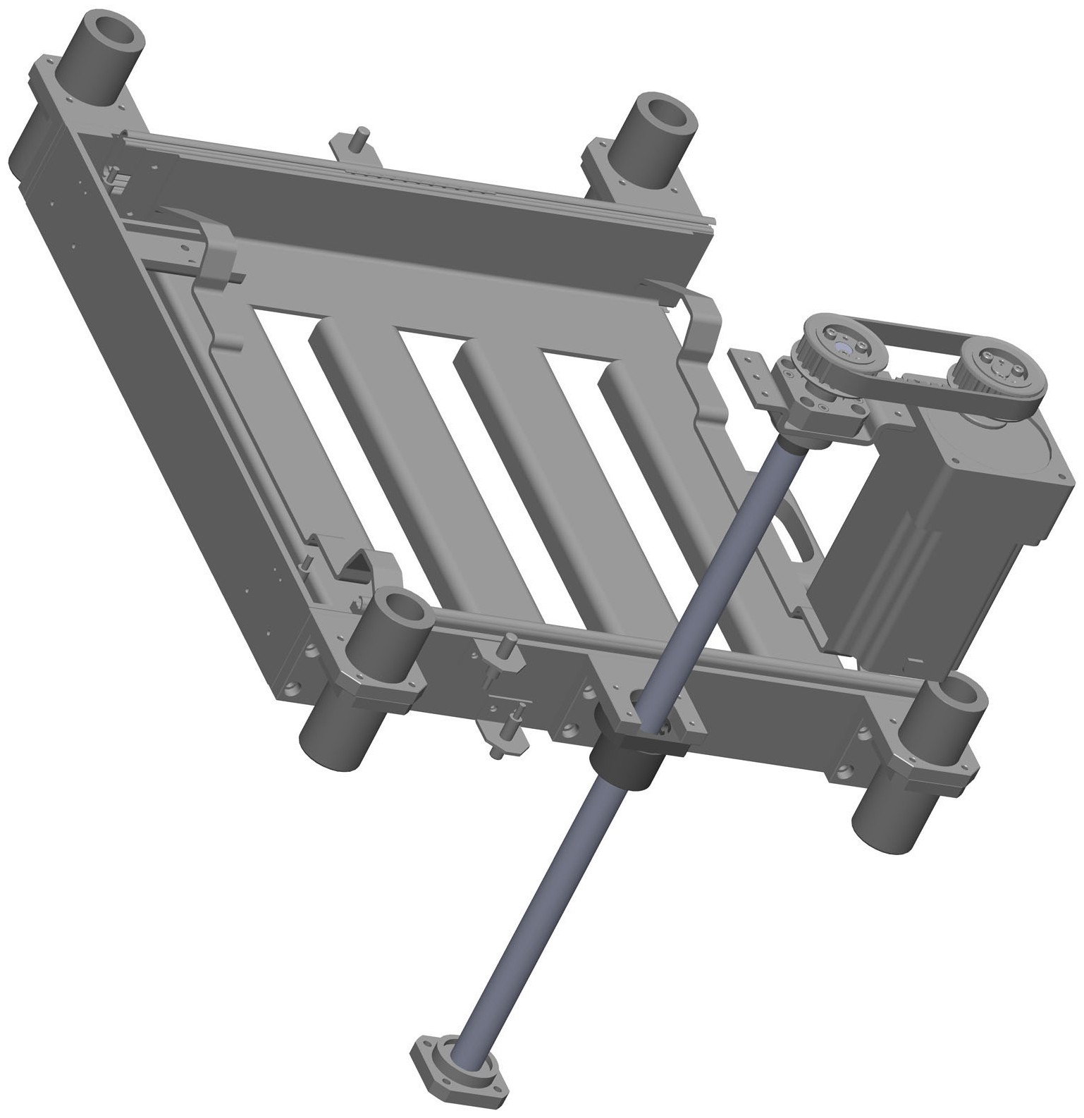 自动出餐盘提升装置