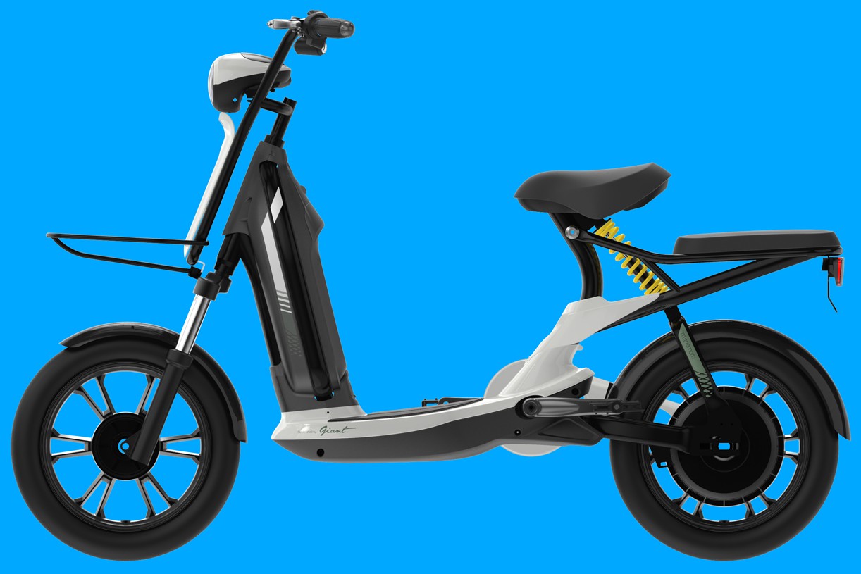 电动车l168li电池前置式踏板