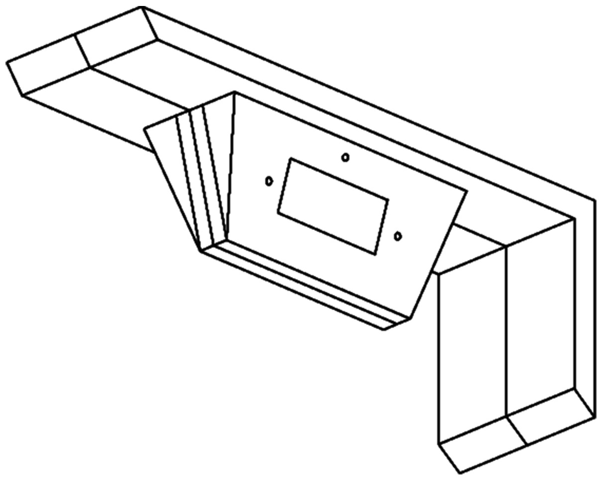 人脸识别安检机壁挂式