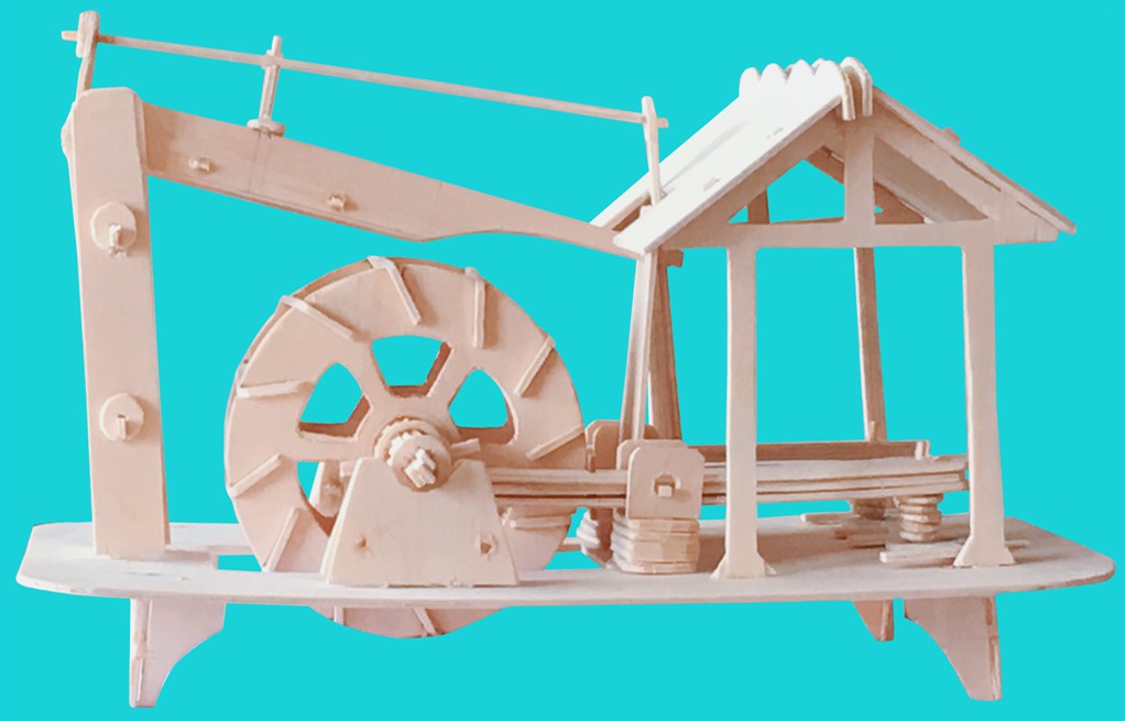 艺术模型(泽雅水碓)