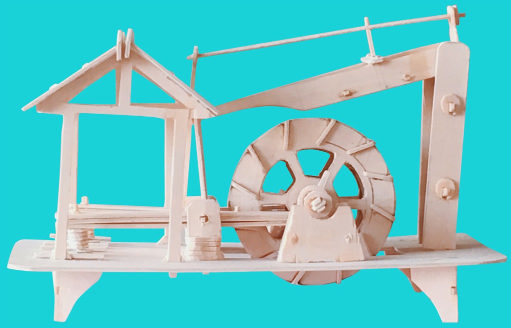 艺术模型(泽雅水碓)