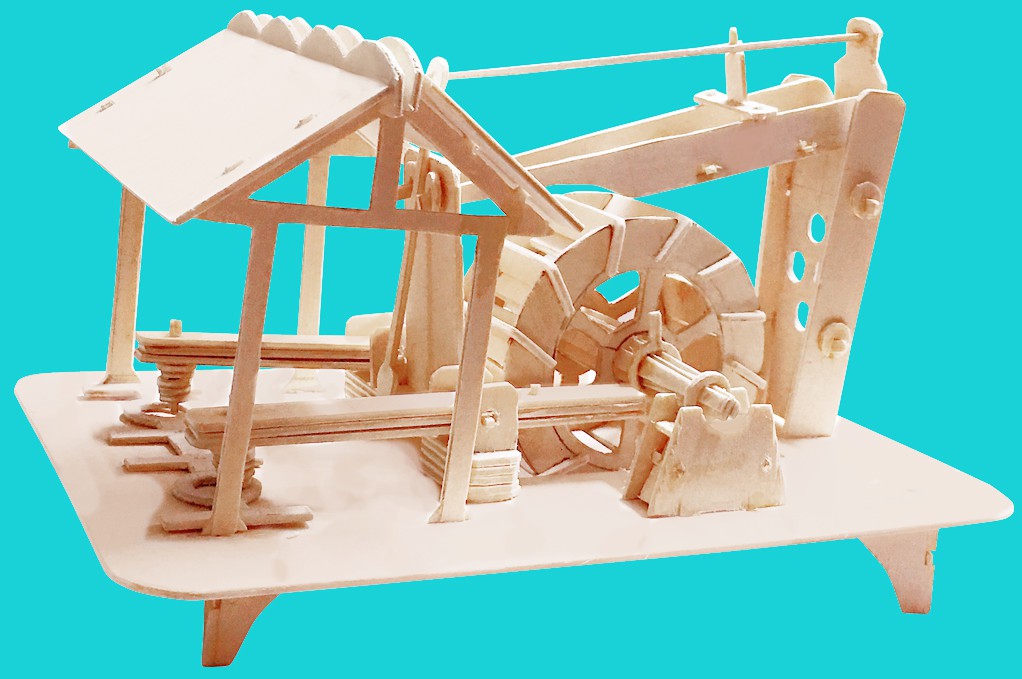 艺术模型(泽雅水碓)