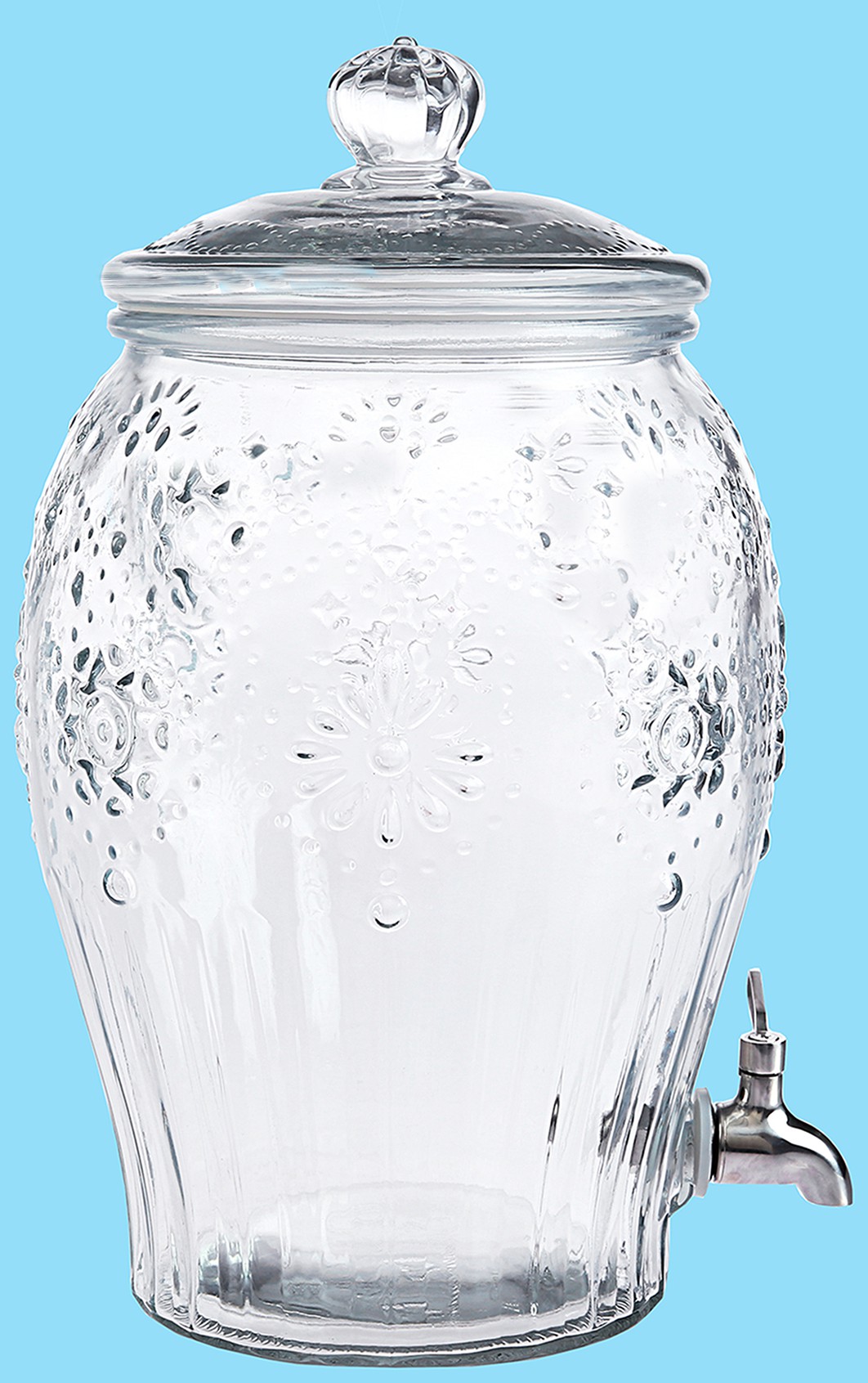 太阳花大玻璃瓶