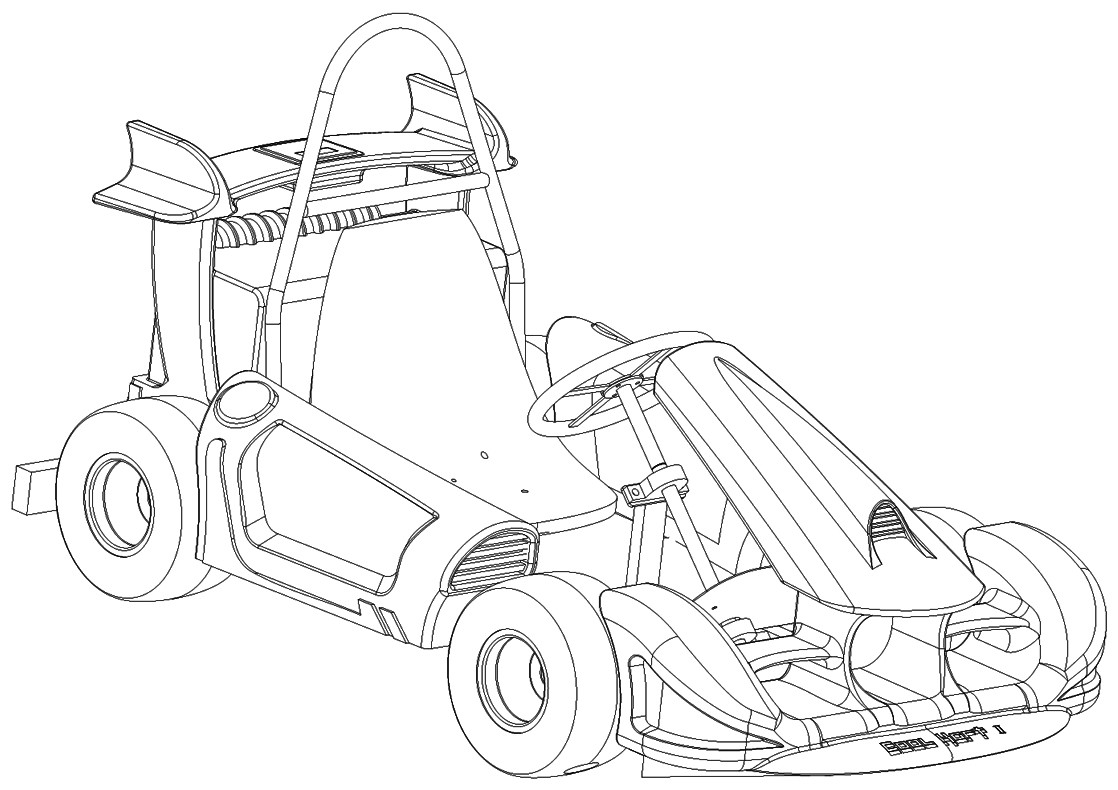 游艺机酷仔卡丁车2代