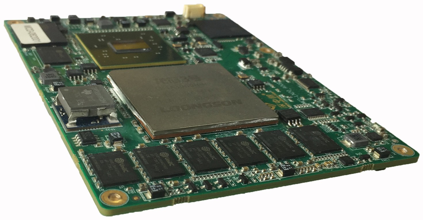 电路板龙芯3a核心板mcdln20
