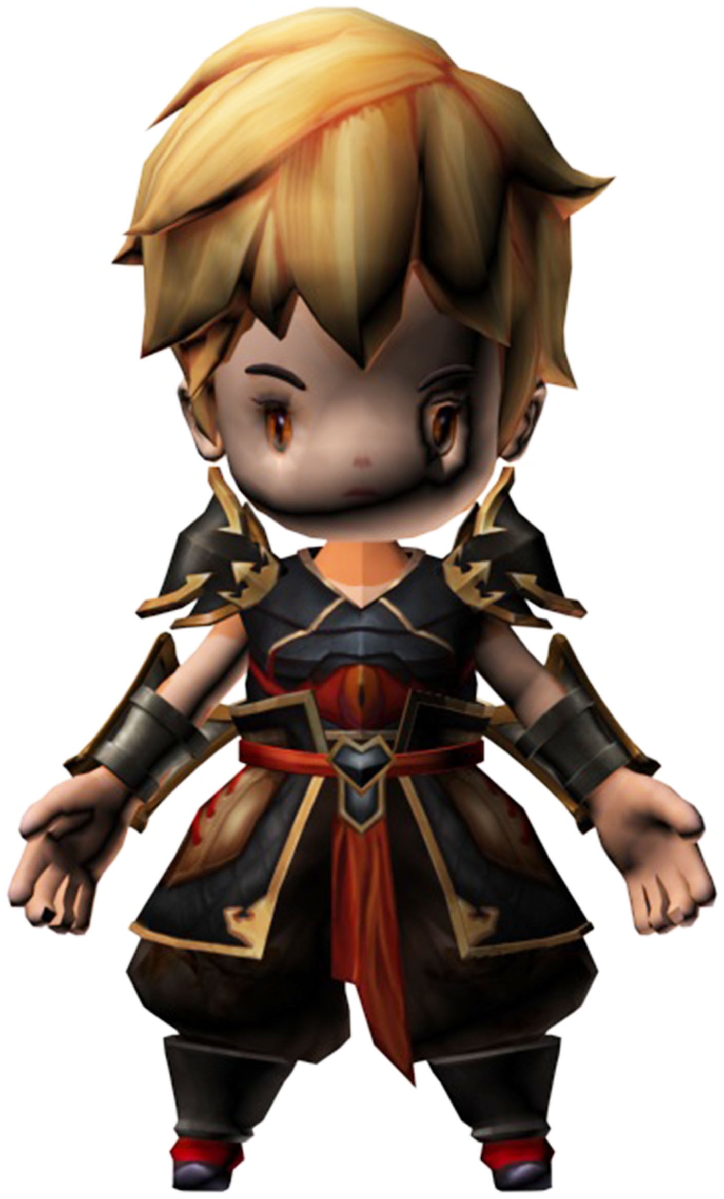 本外观设计产品的名称:手办(q版7号).2.