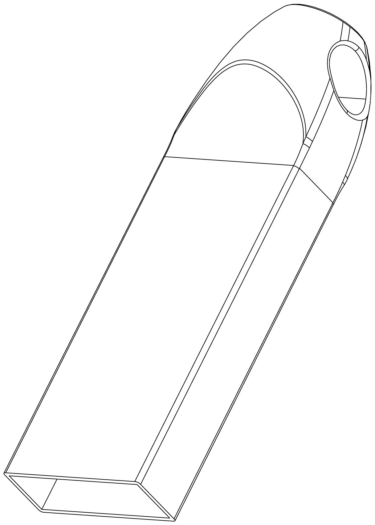 本外观设计产品的名称:u盘(pd086).2.