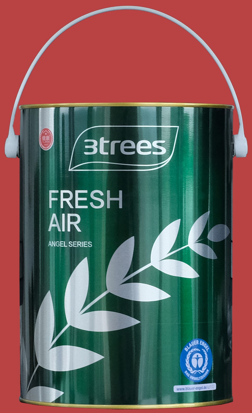 包装桶三棵树德国蓝天使墙面漆