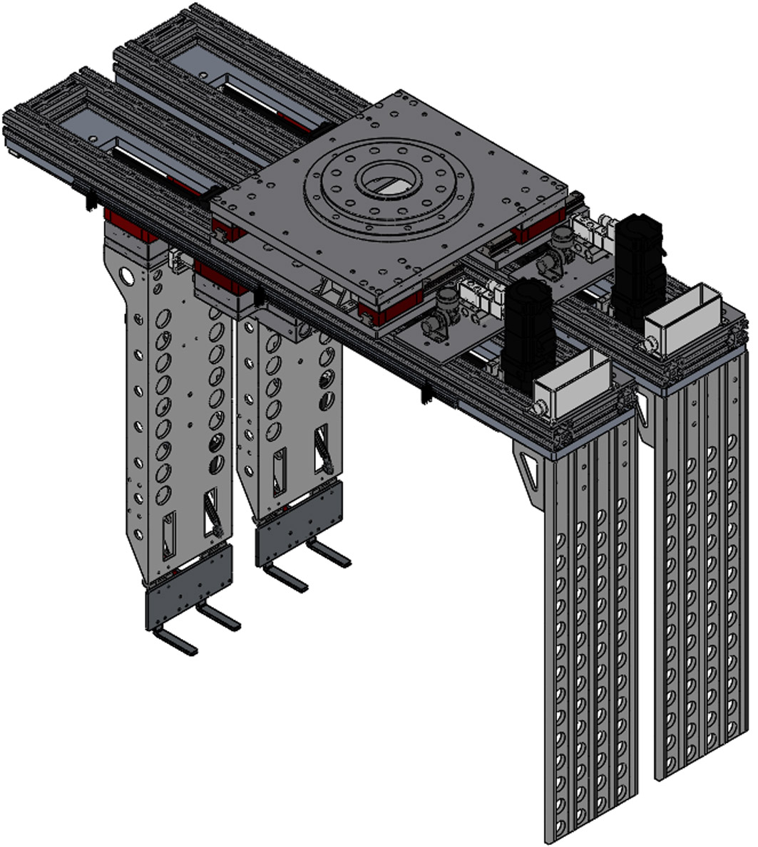 机器人混合码垛夹具