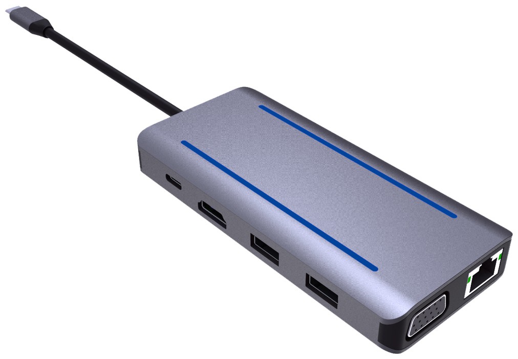 多功能转换器typec11合1