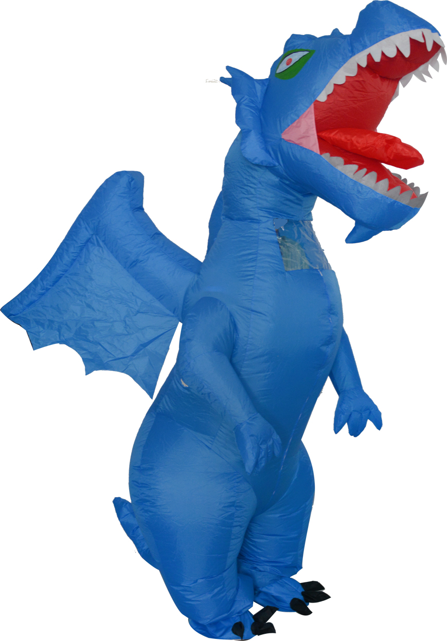 充气服(蓝色翅膀龙)
