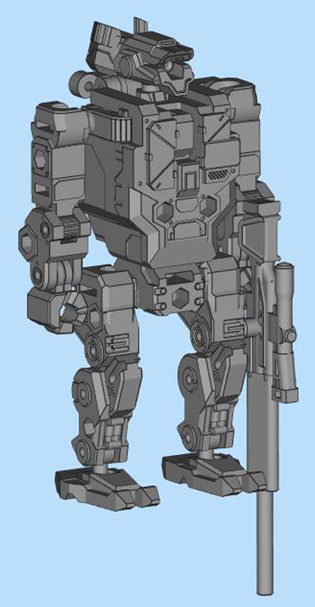 玩具机器人emonster骨架机器人