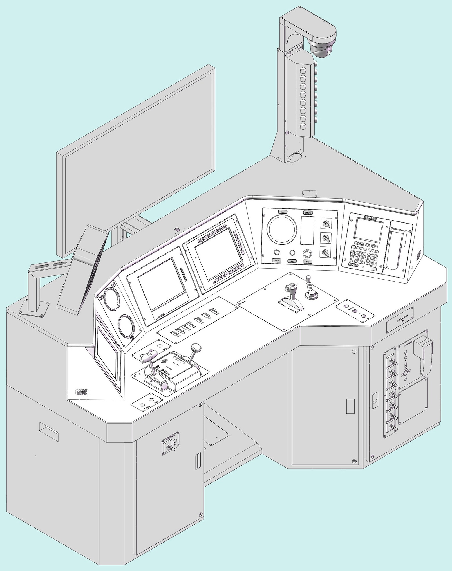 仿真操作台hxd1c