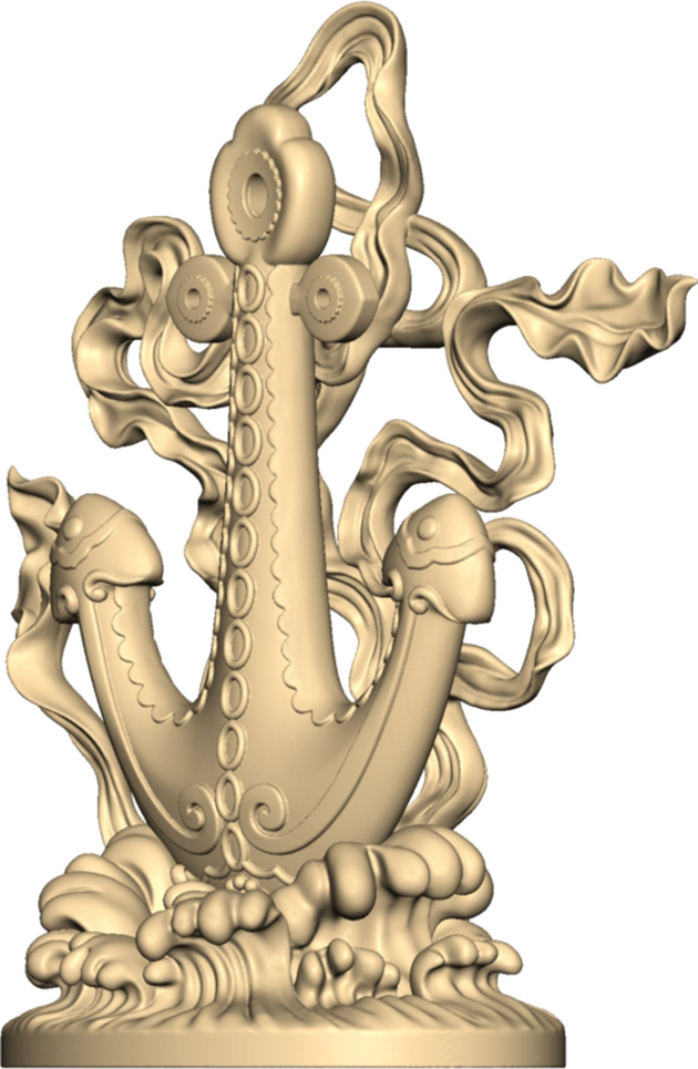 摆件(天顺金锚)