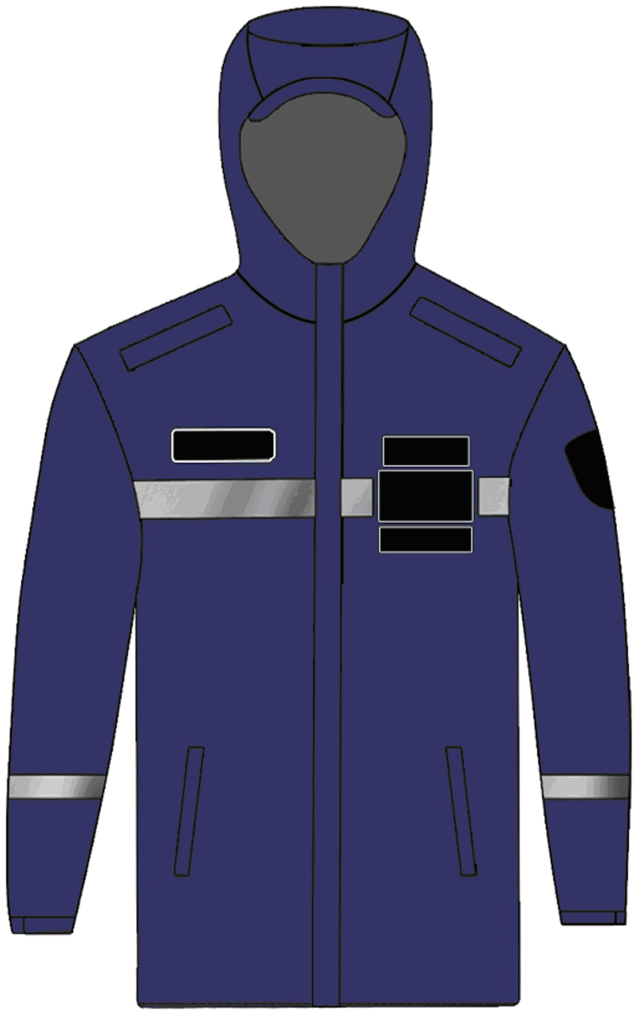 cn305952426s_警用防疫防护服(分体式风衣款)有效