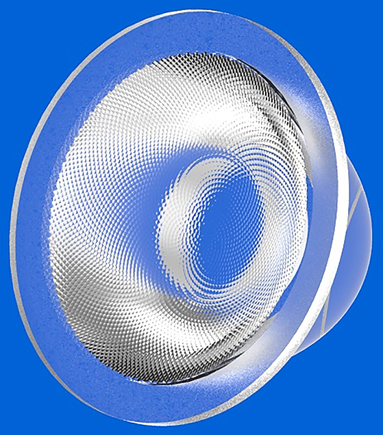 黑光透镜正面复眼