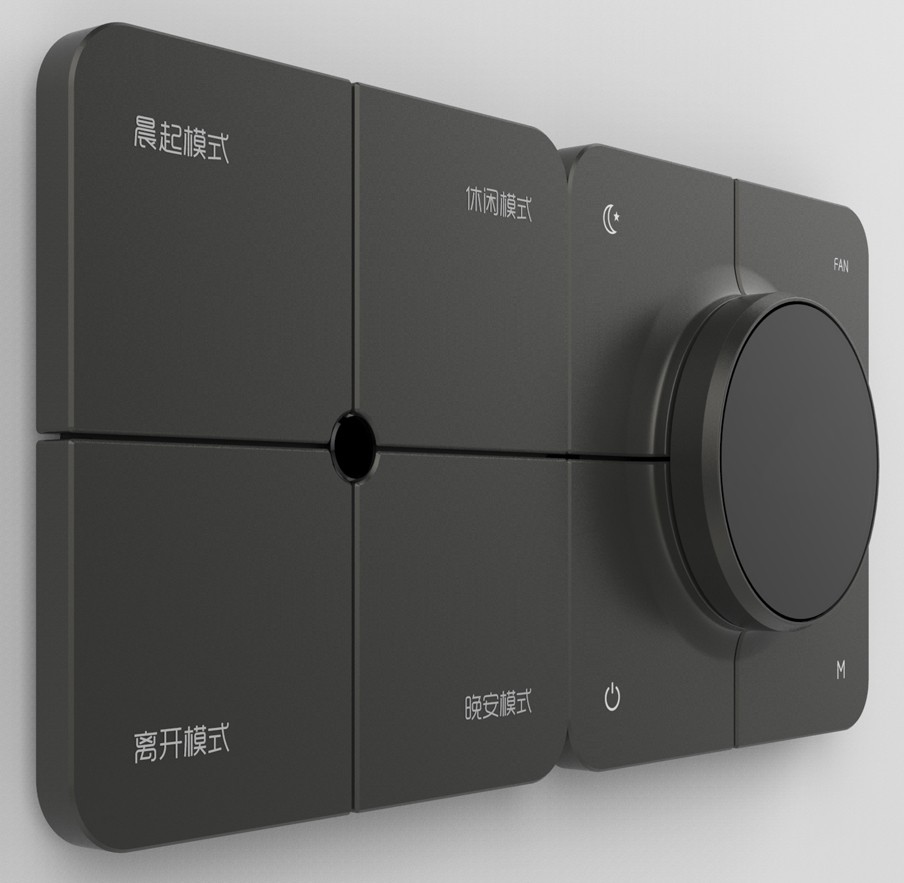 本外观设计产品的名称:控制面板(大阪s系列2).2.