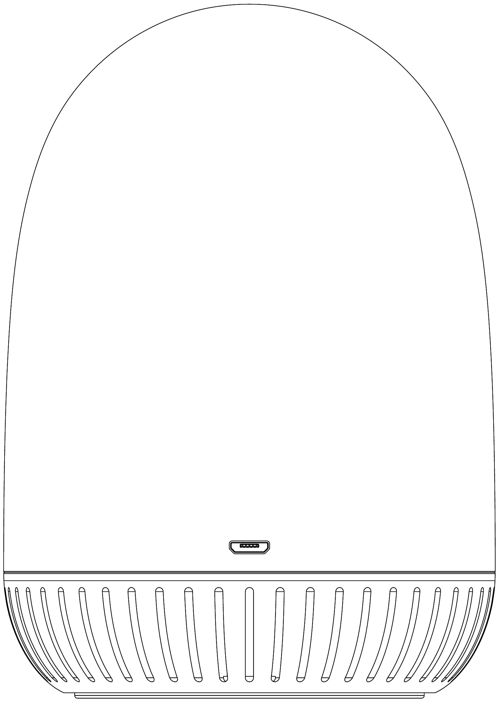 本外观设计产品的名称:桌面空气净化器(dj010).2.
