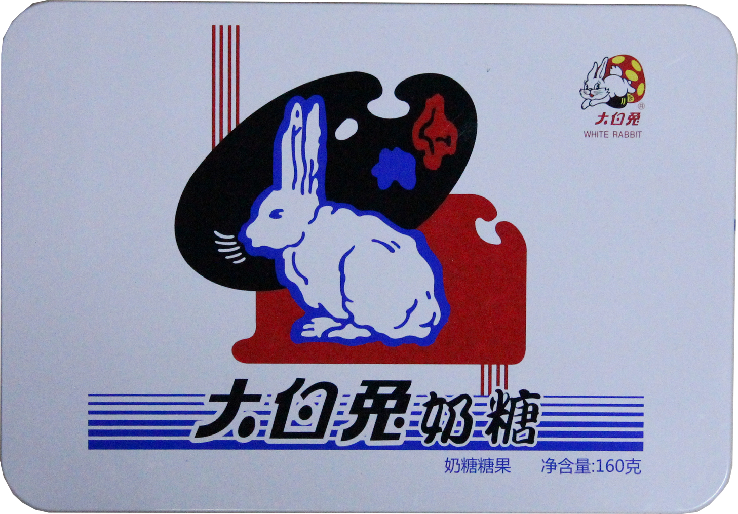 包装盒瓷白大白兔