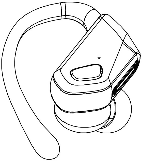 蓝牙耳机画法图片