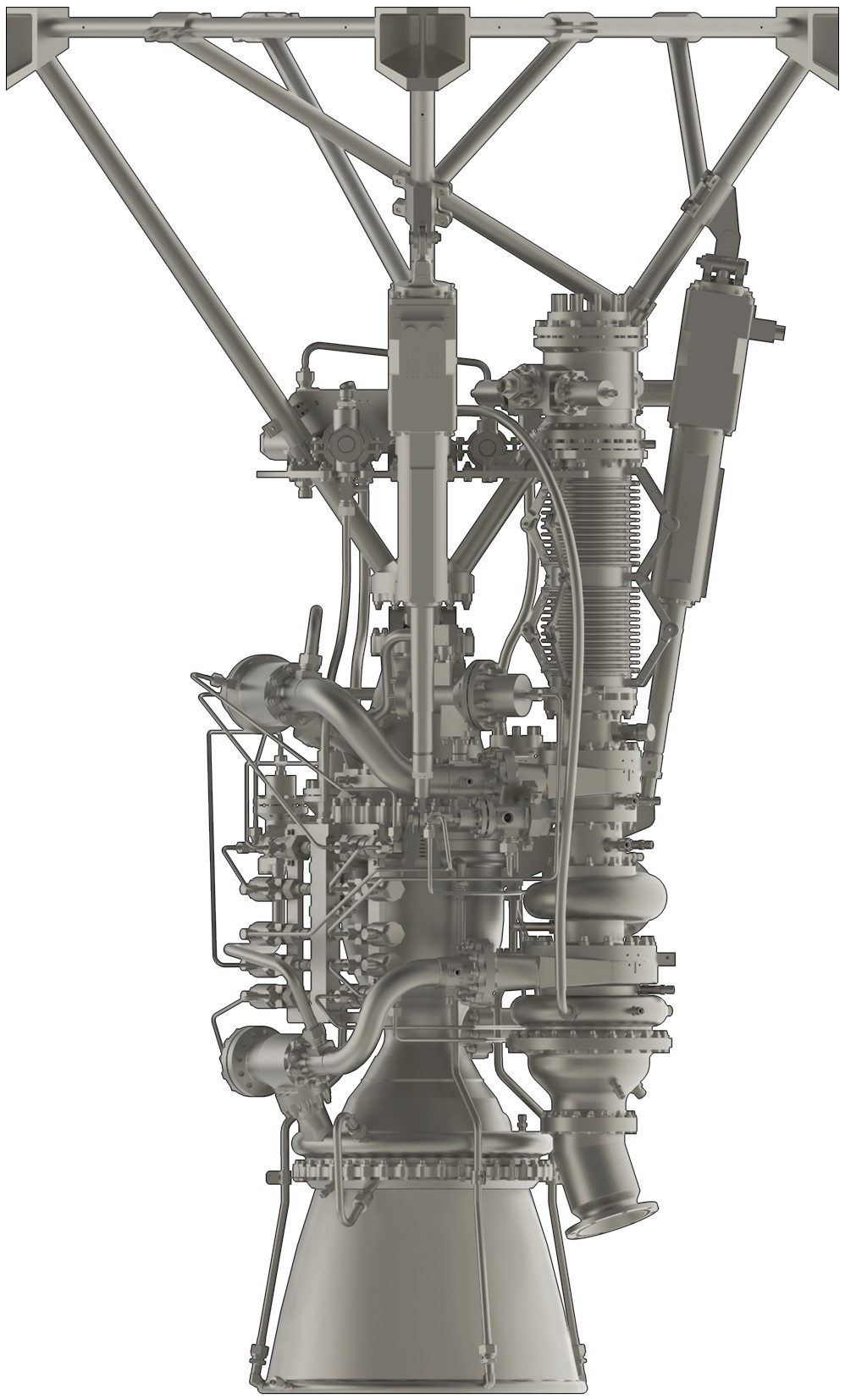 液体火箭发动机设计图片