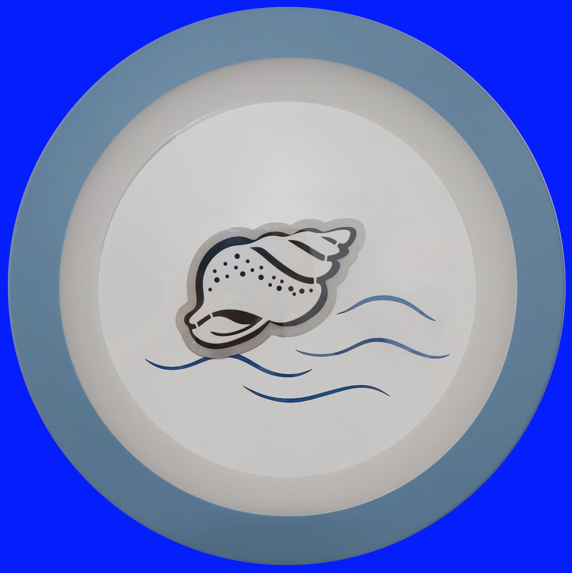 本外观设计产品的名称:吸顶灯(海螺).2.