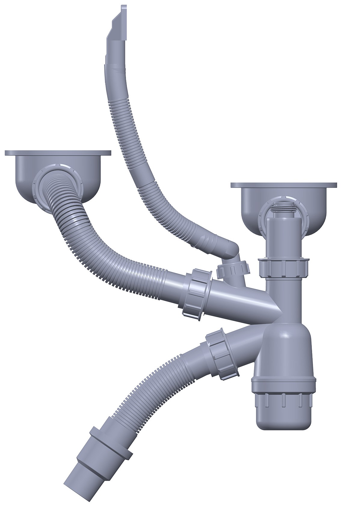 雙水槽下水器(110-40-hl-sp)