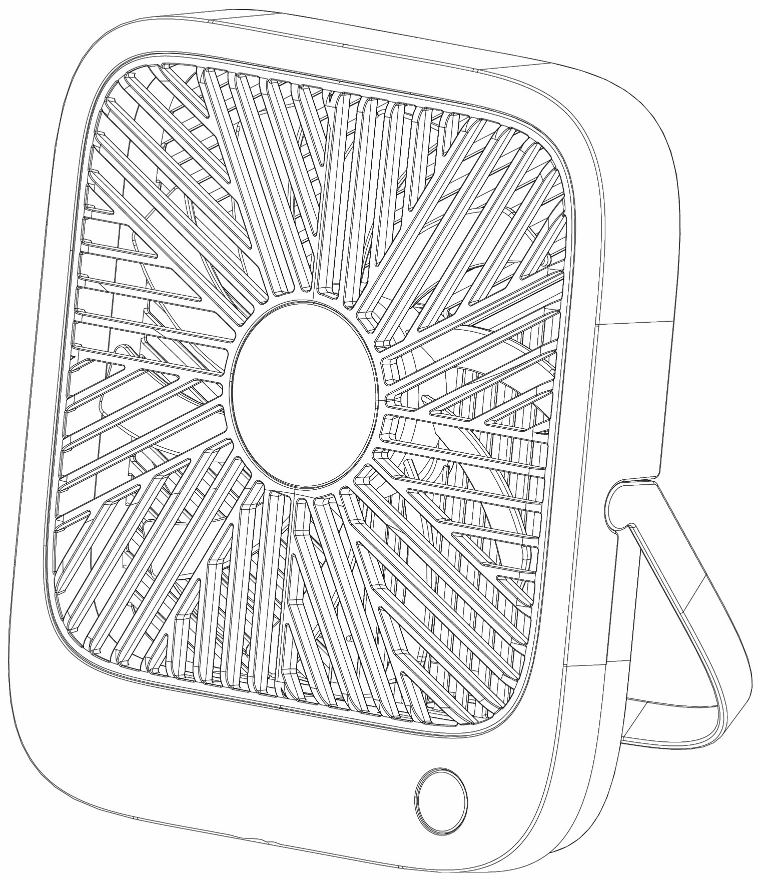 电风扇素描结构图图片