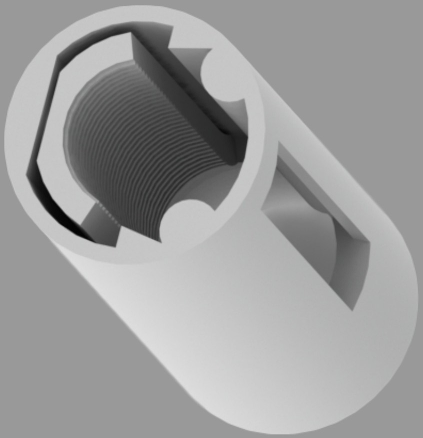 玩具水弹枪上旋