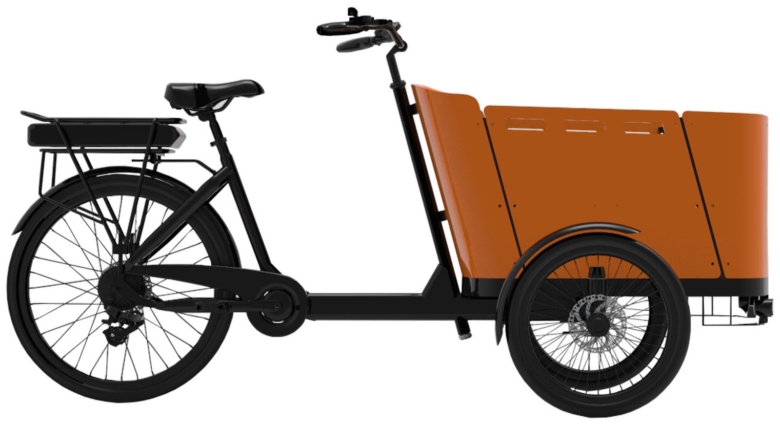 倒骑电动三轮车