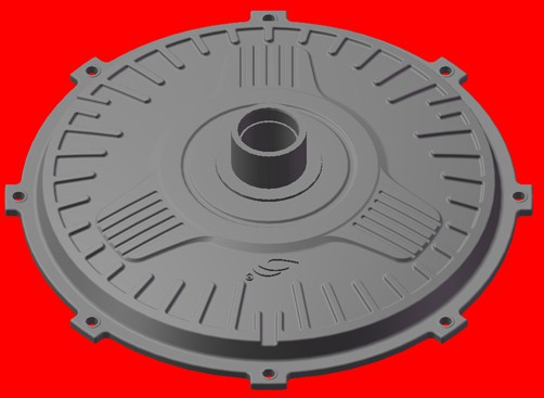 电机端盖215电动01号