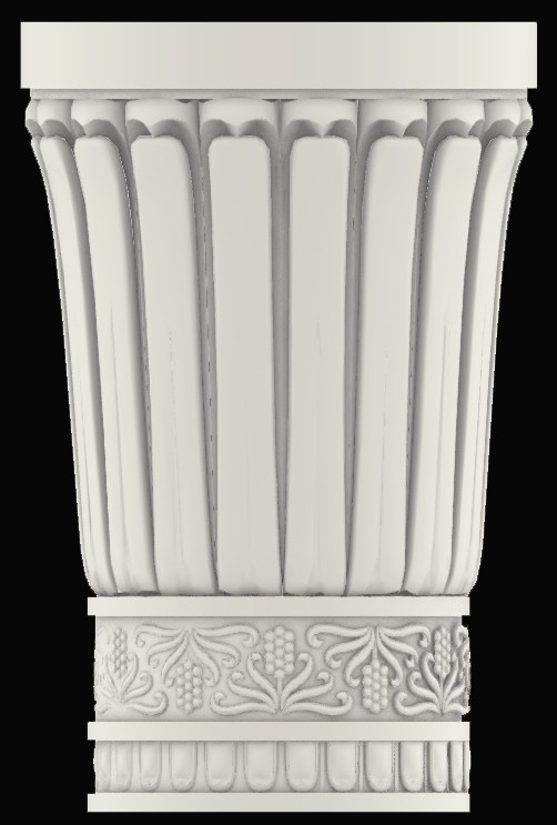 本外观设计产品的名称:柱头. 2.