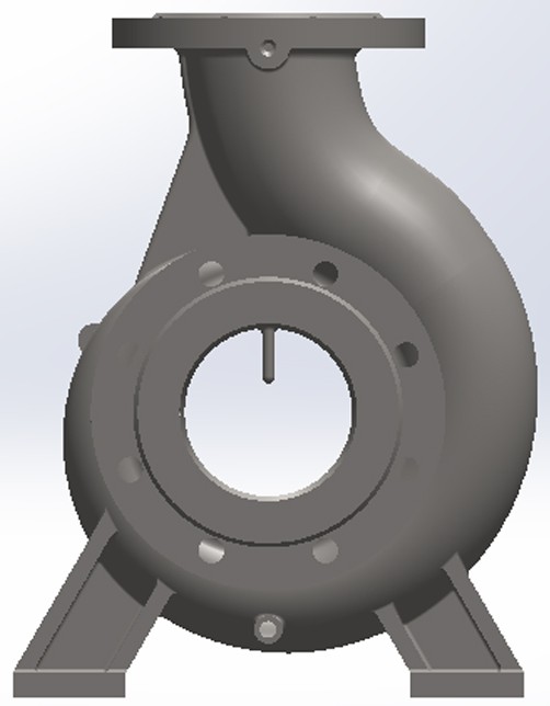 端吸式离心泵泵体(新型)