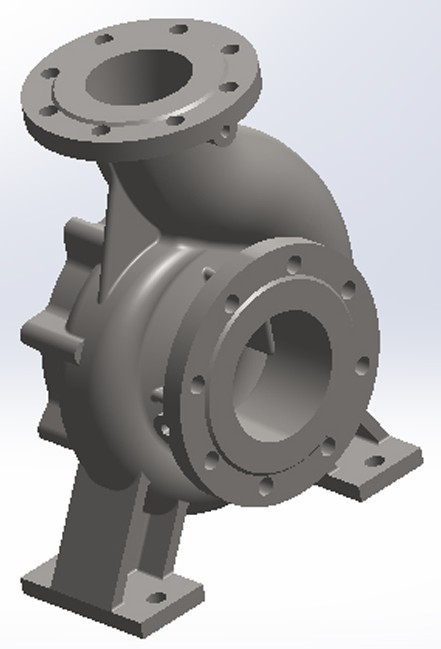 端吸式离心泵泵体(新型)