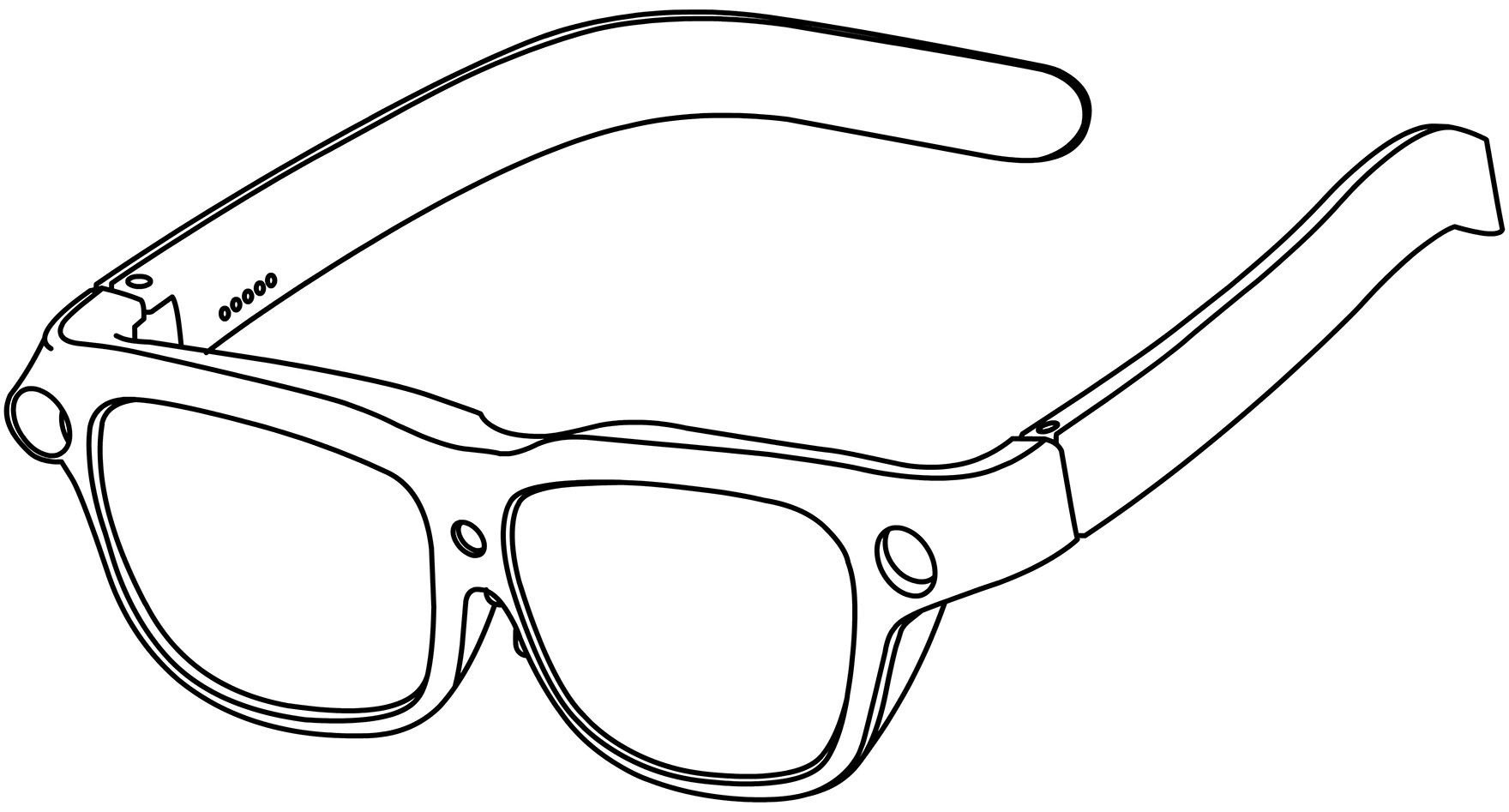 分体式智能眼镜s2