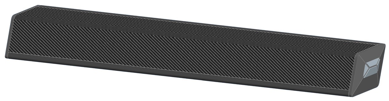 本外观设计产品的名称:回音壁(gssb107).2.