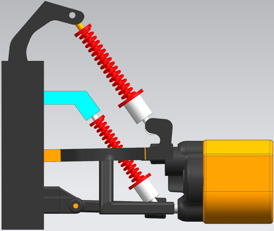 cn306580410s_行走机器人减震机构有效