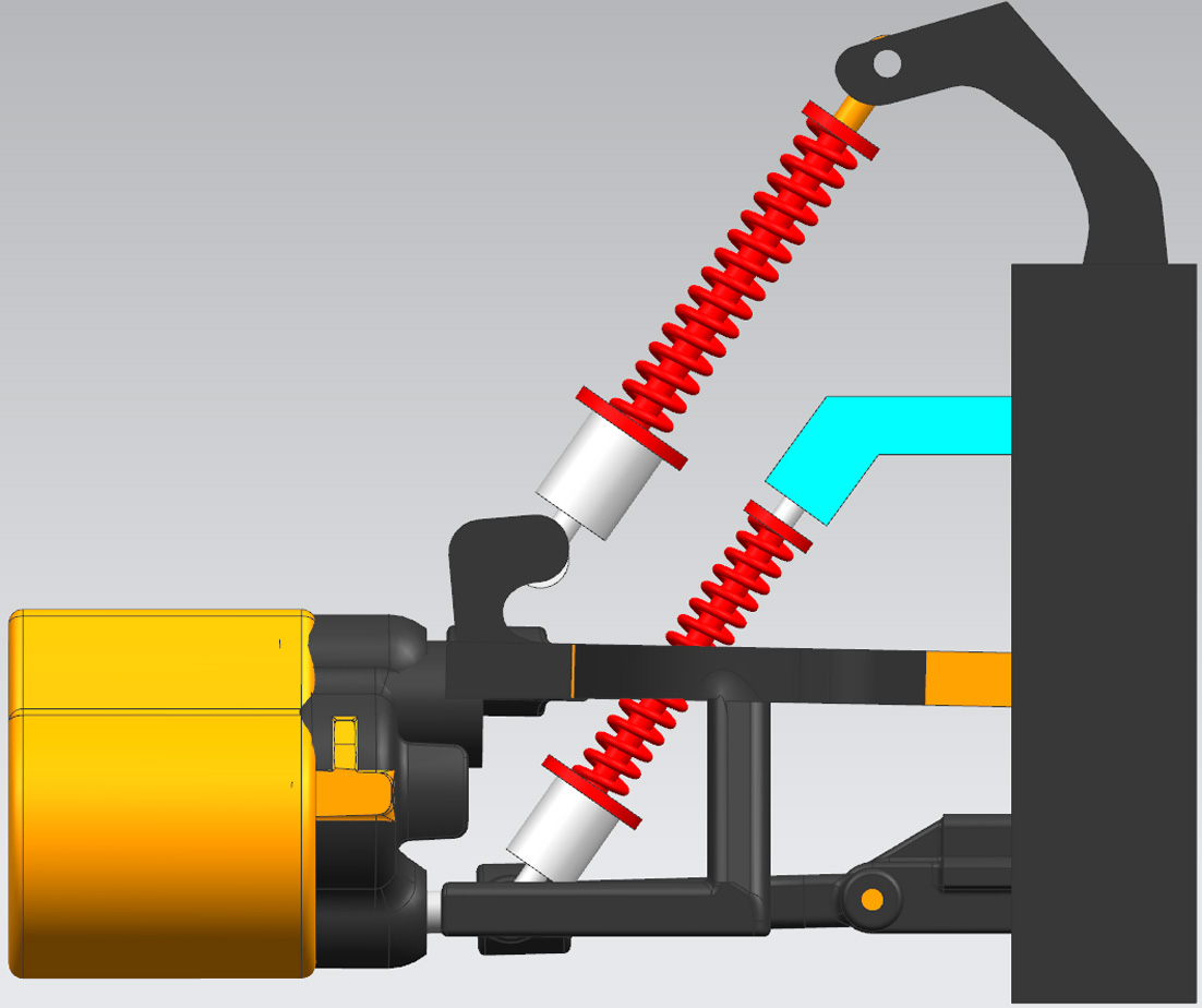 cn306580410s_行走机器人减震机构有效