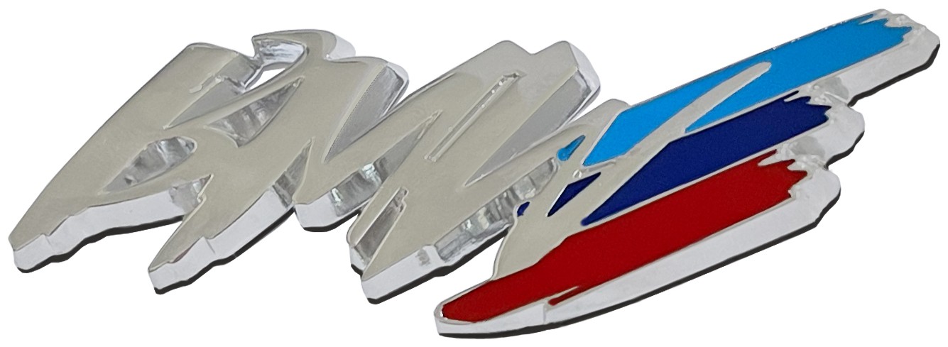 车标贴斑马纹彩条