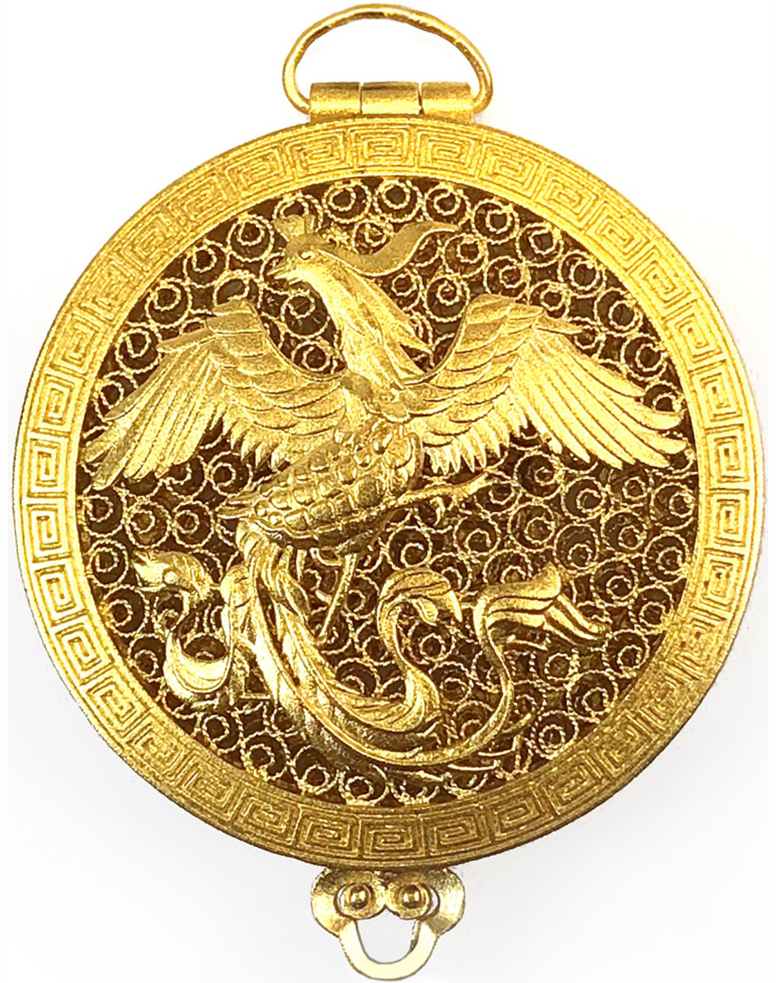 挂件(花丝凤牌挂件)