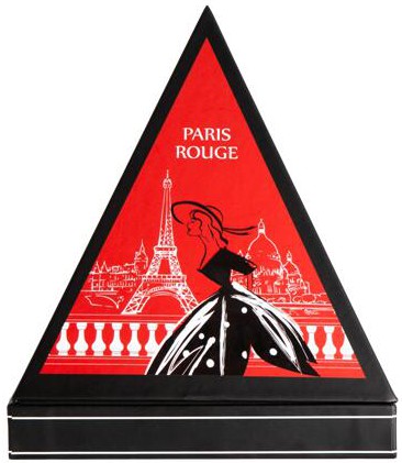 香水礼盒(红色金字塔)