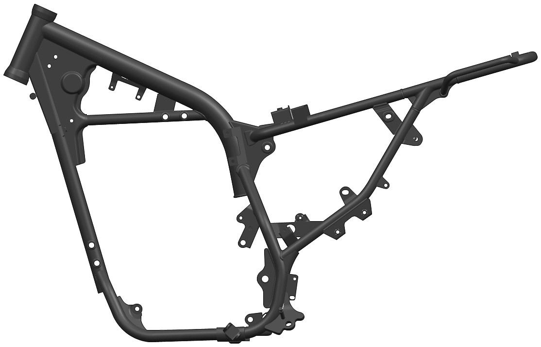 摩托车车架(复古越野)