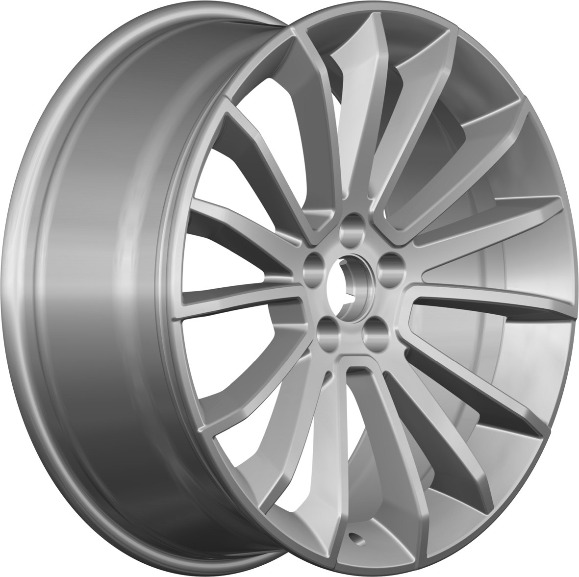 本外观设计产品的名称:汽车轮毂.2.