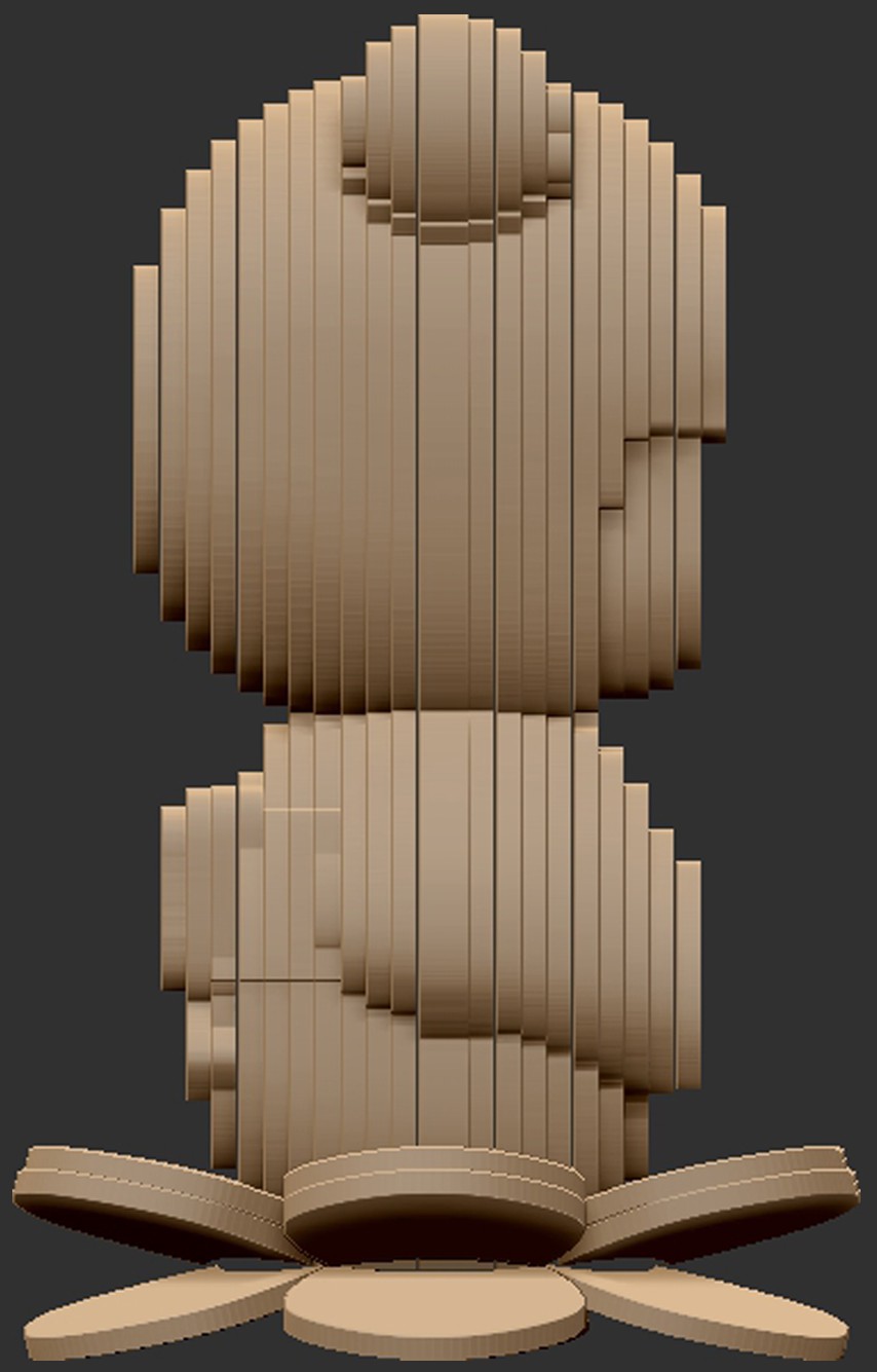 立体拼接玩具和服娃娃系列加奈