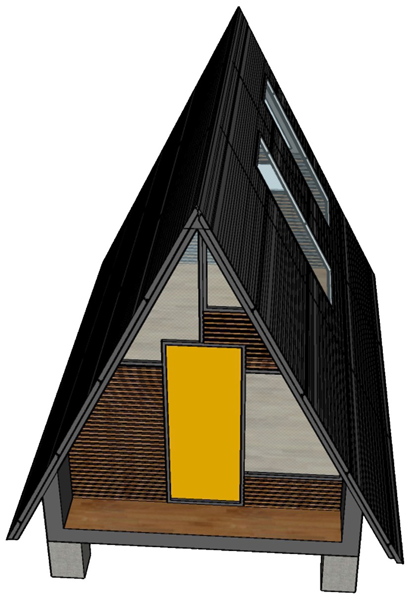 三角形地基房屋图片图片