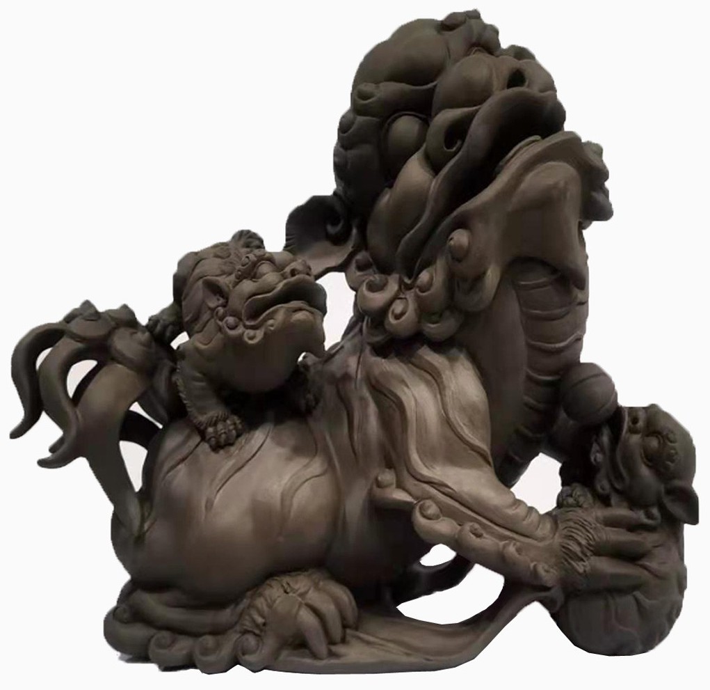 工艺品徽州祥狮