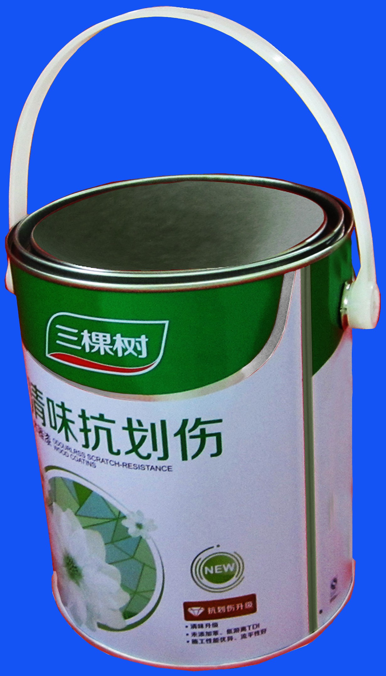 包装桶(三棵树清味抗划伤木器漆)
