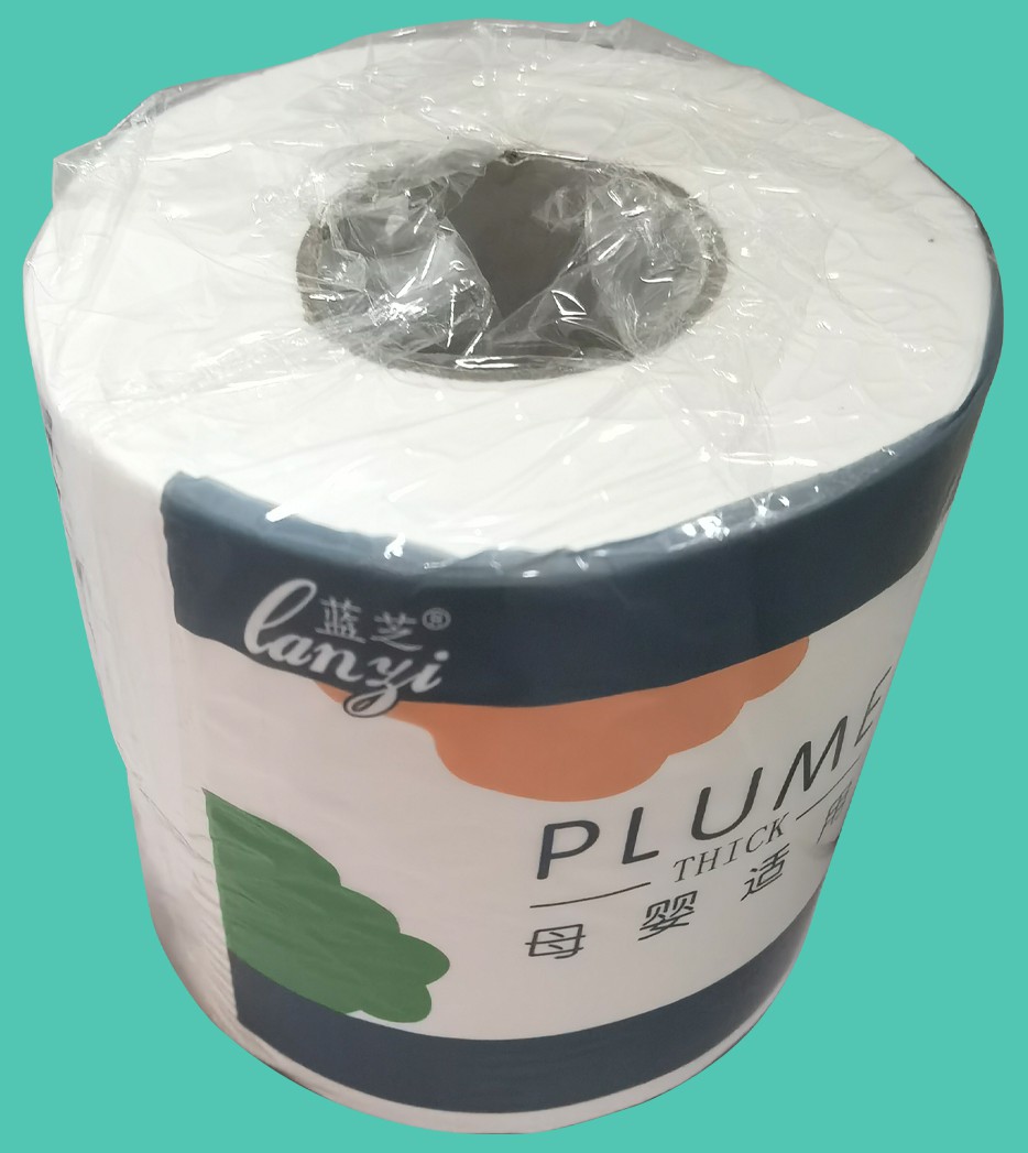 卷纸包装袋蓝芝