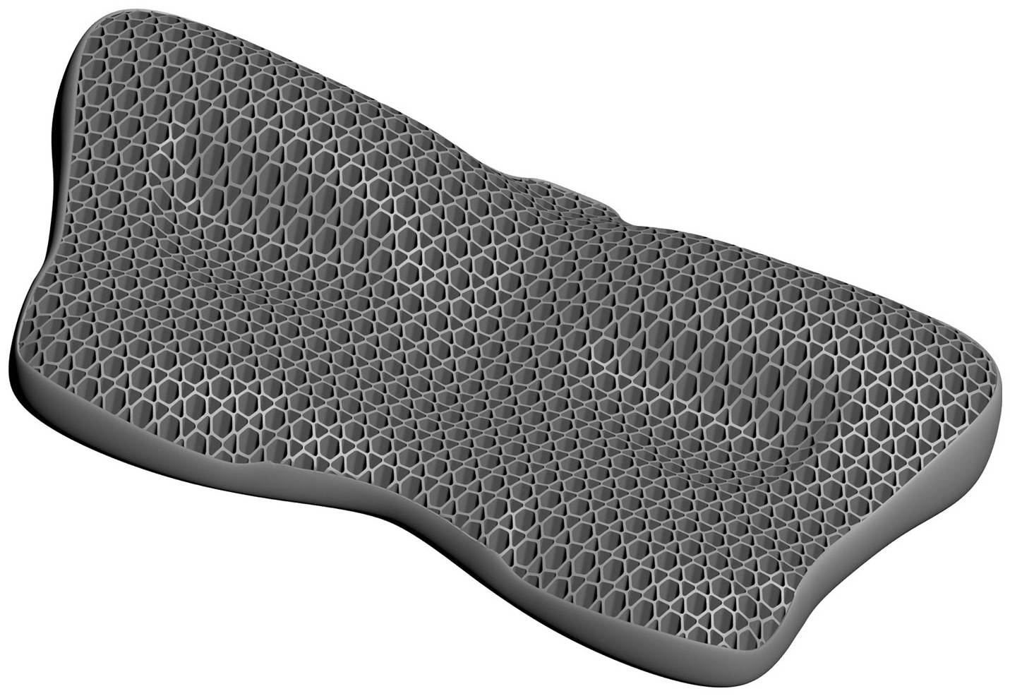 枕头透气人体工学枕